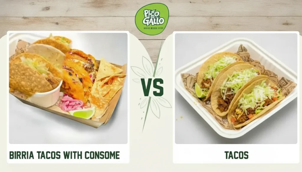 Birria Tacos vs Regular Tacos