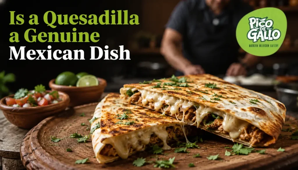 Is a Quesadilla Actually Mexican