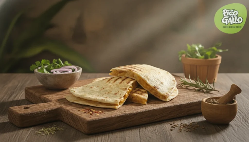 Quesadilla PIco de gallo