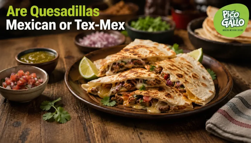 are quesadillas mexican or tex-mex